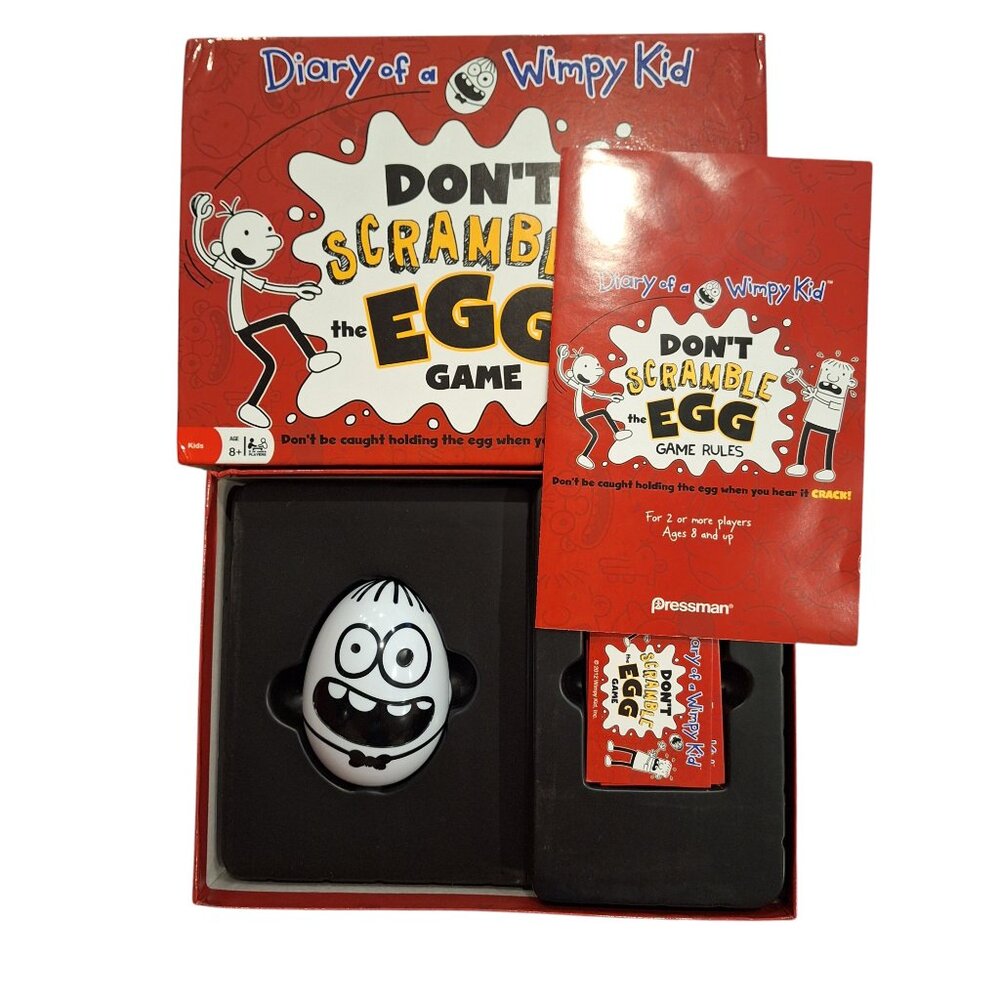 Family Game Diary of A Wimpy Kid Don't Scramble The Egg Party Game